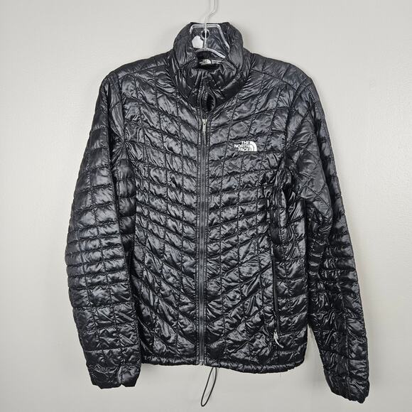 The North Face Thermoball Black Puffer Jacket Size - Picture 1 of 6